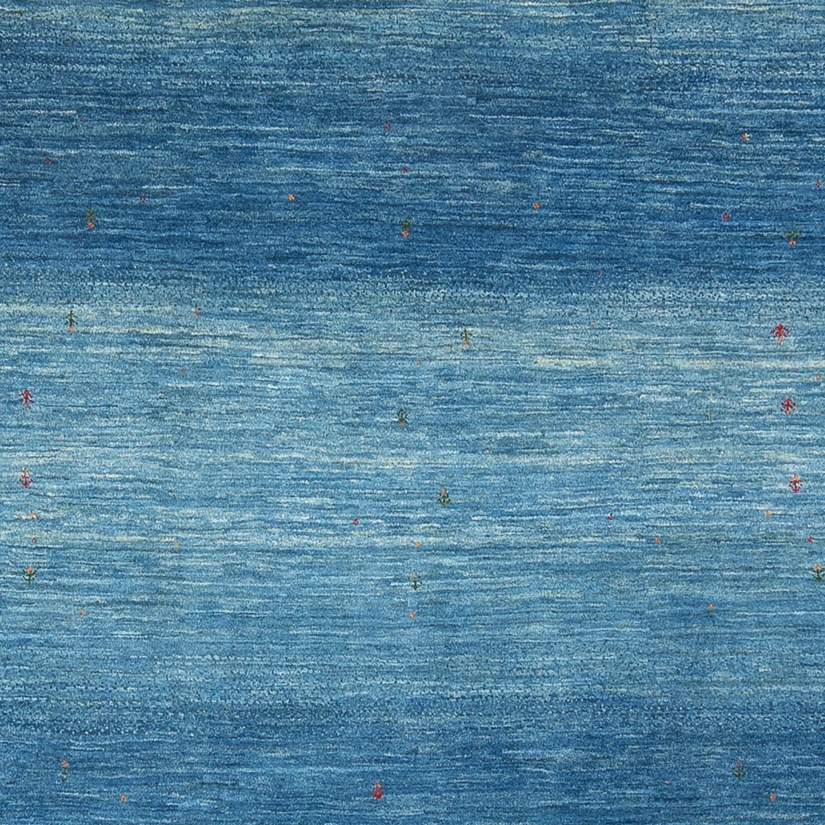 Tappeto Gabbeh - Loribaft Persero - 297 x 216 cm - blu mare