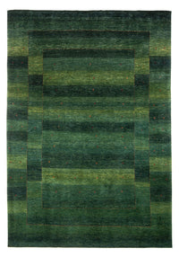 Tappeto Gabbeh - Loribaft Persero - 322 x 213 cm - verde scuro