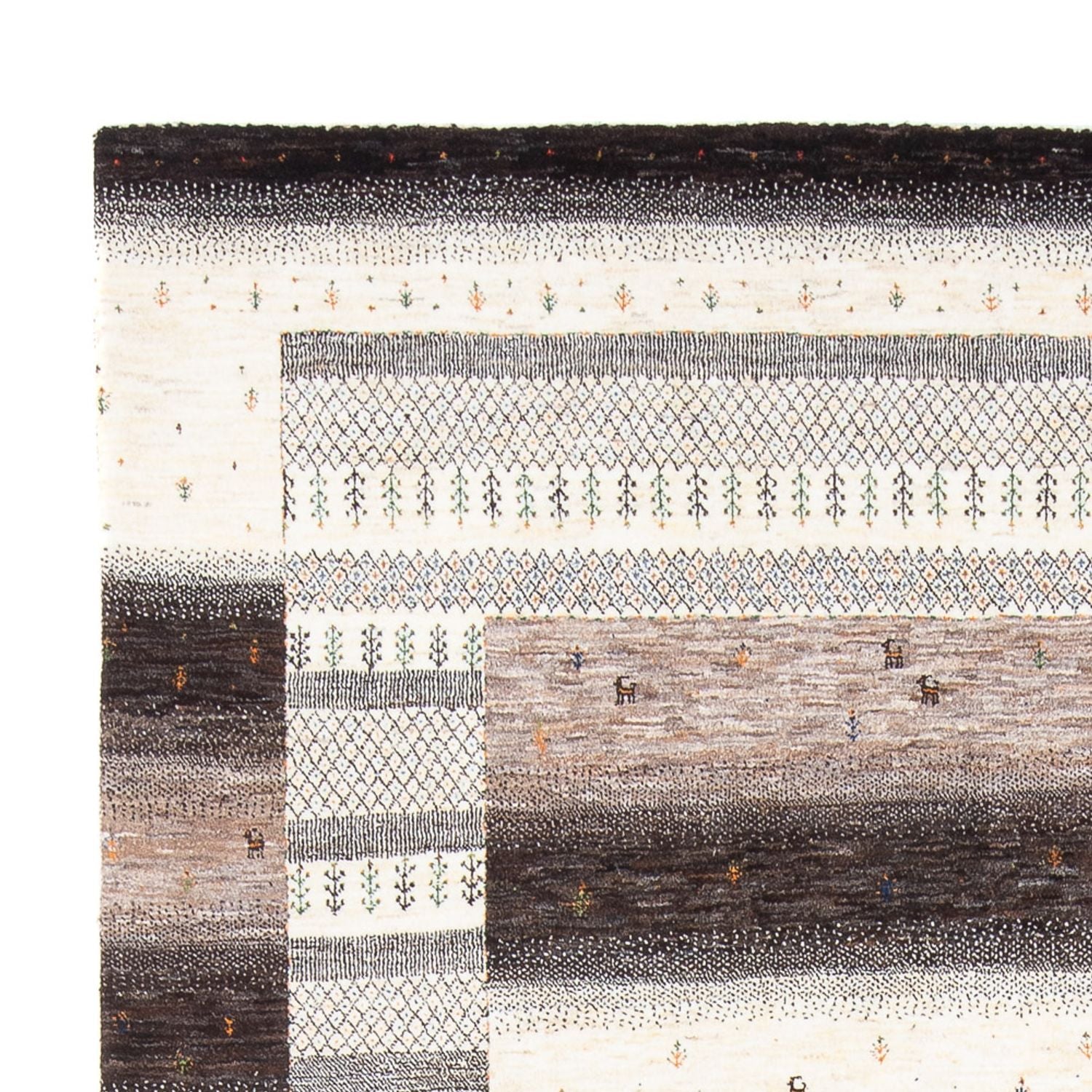 Tappeto Gabbeh - Loribaft Persero - 307 x 216 cm - multicolore