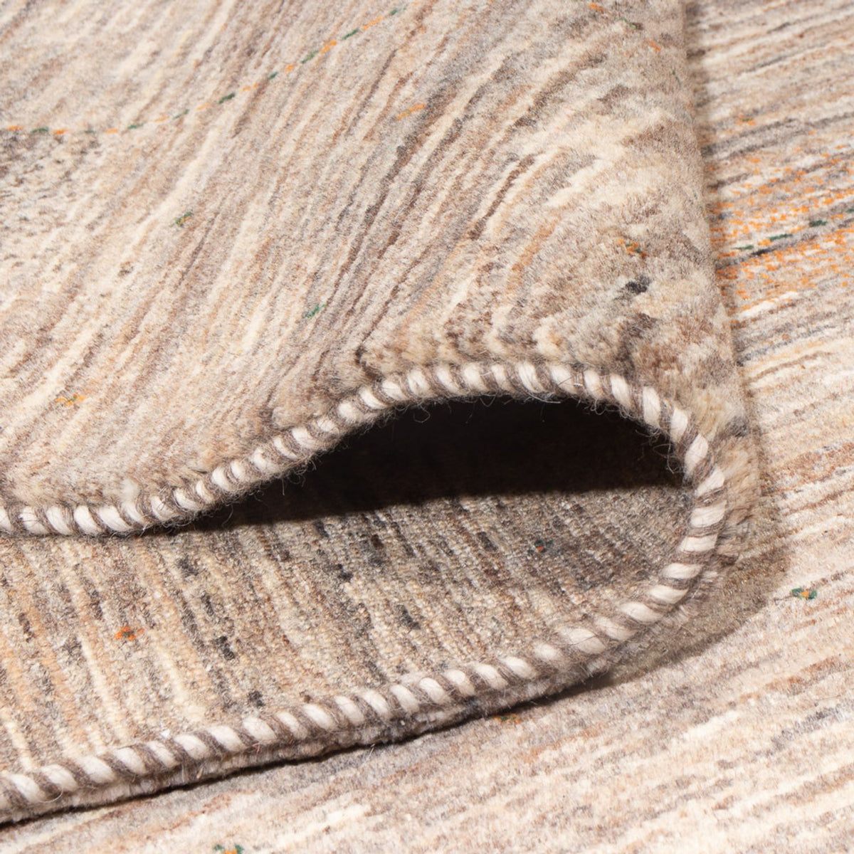 Tappeto Gabbeh - Loribaft Persero - 307 x 228 cm - beige scuro