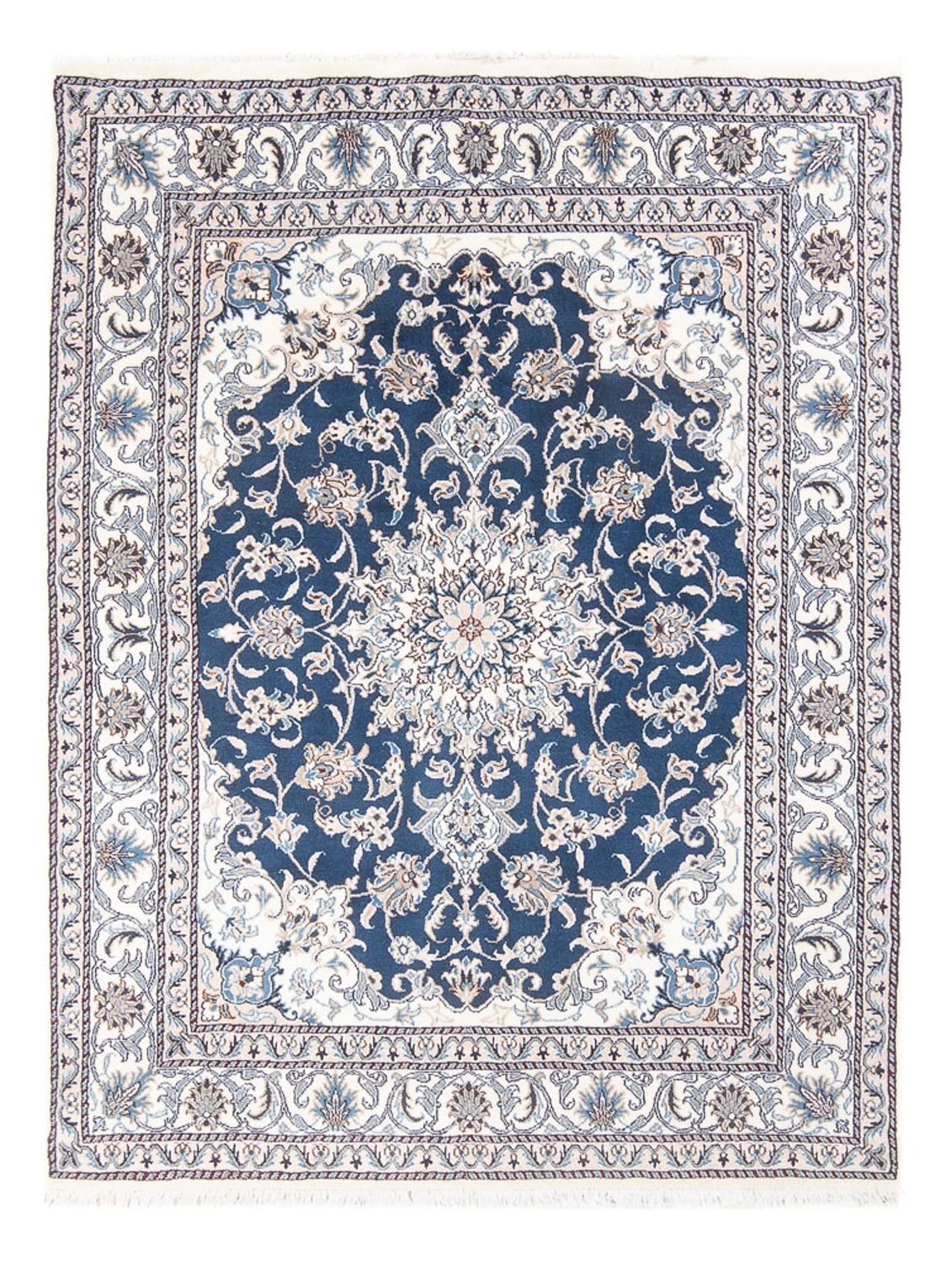 Tappeto Persero - Nain - Reale - 197 x 147 cm - blu