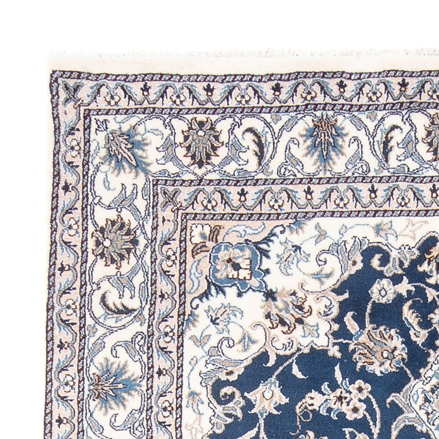 Tappeto Persero - Nain - Reale - 197 x 147 cm - blu