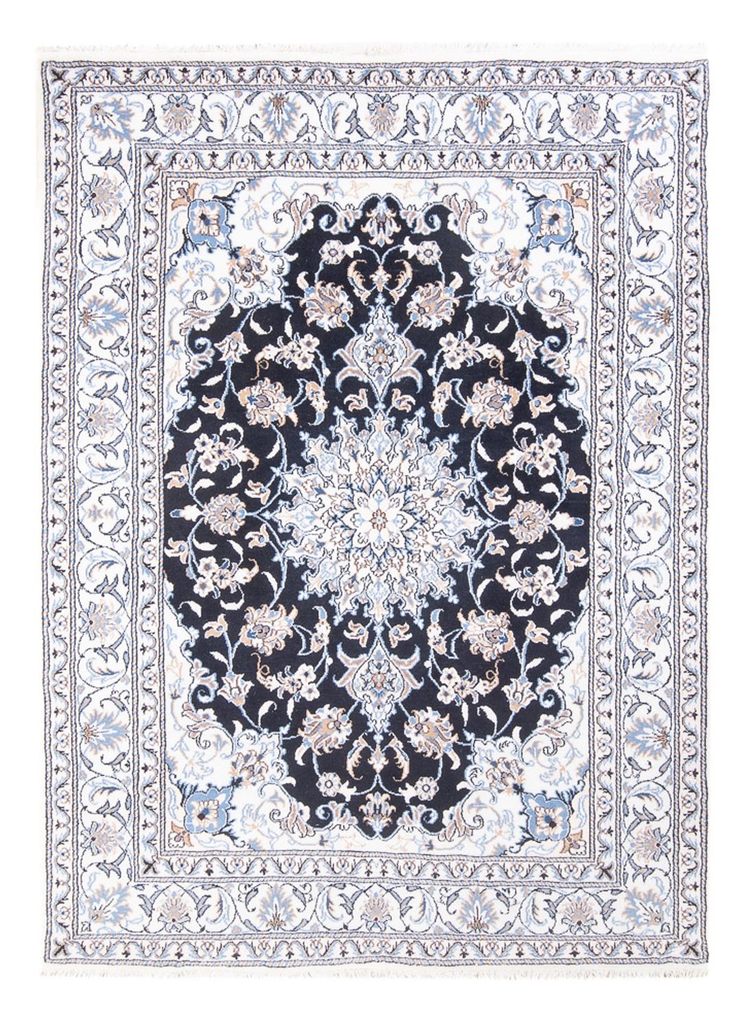 Tappeto Persero - Nain - Reale - 210 x 145 cm - blu scuro