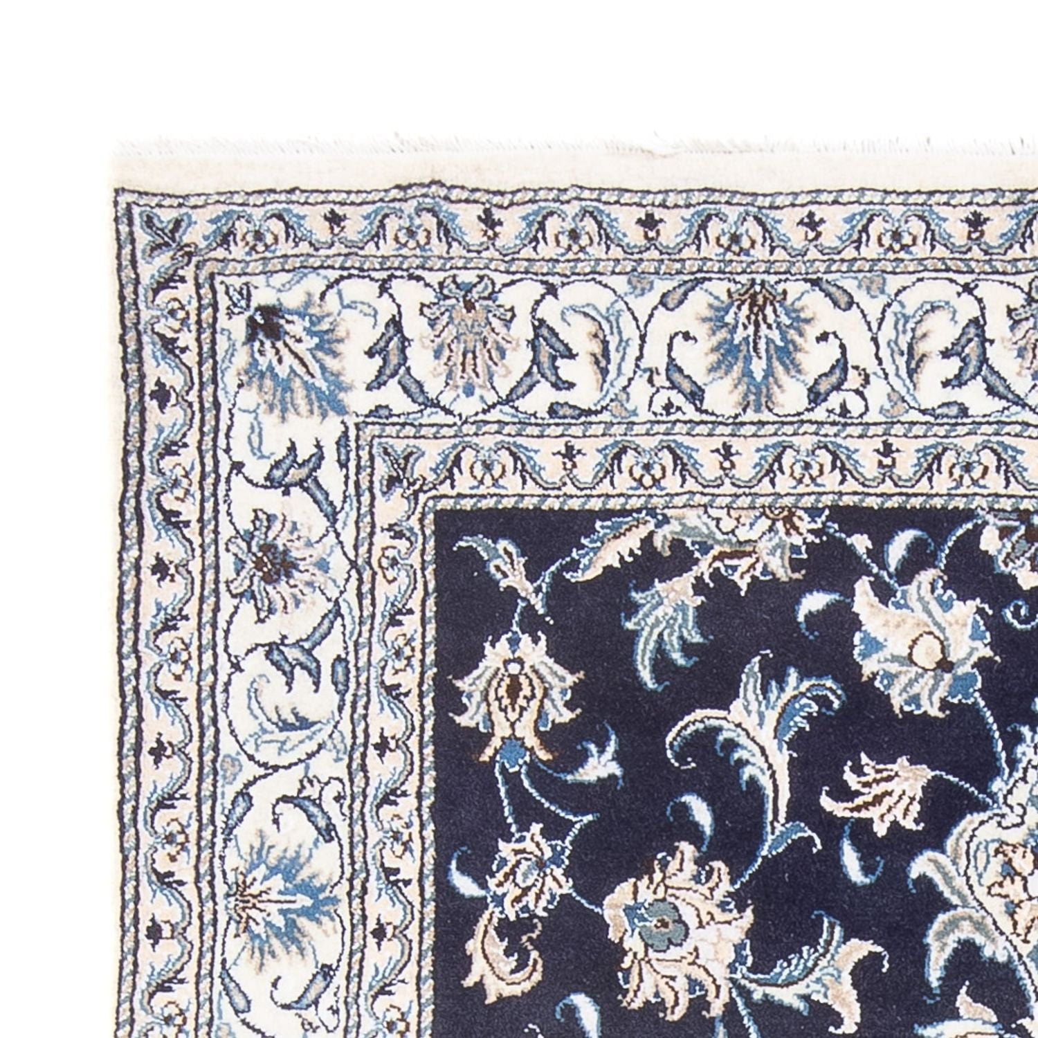 Tappeto Persero - Nain - Reale - 213 x 149 cm - blu scuro