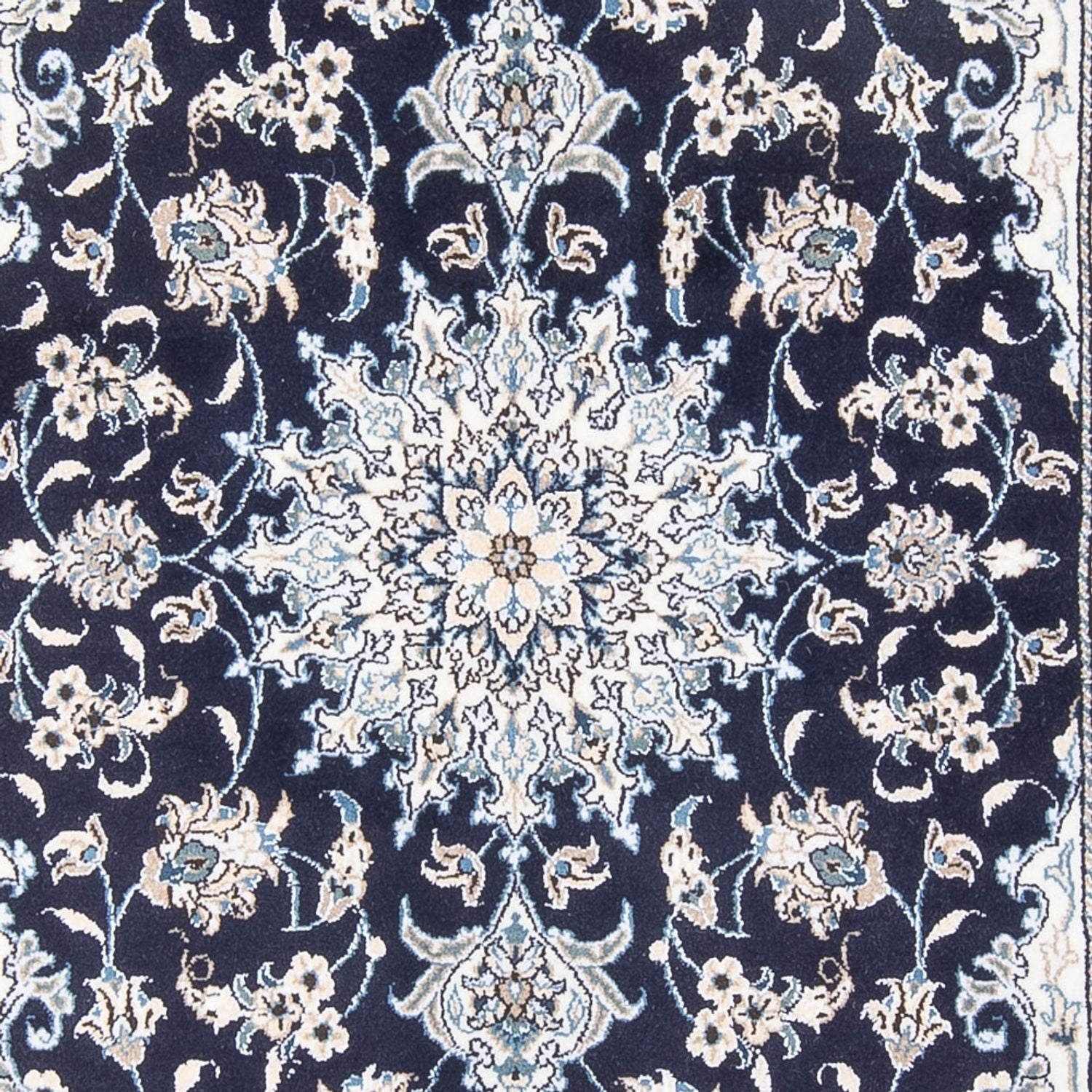 Tappeto Persero - Nain - Reale - 208 x 146 cm - blu scuro