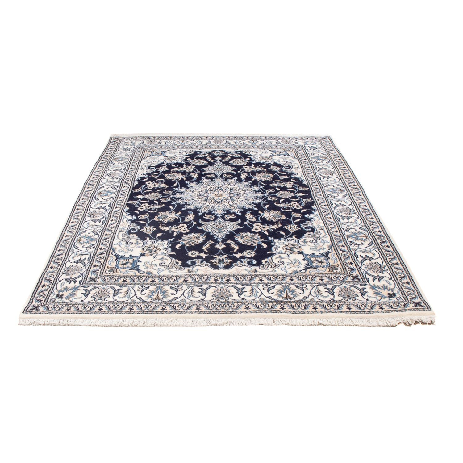 Tappeto Persero - Nain - Reale - 208 x 146 cm - blu scuro