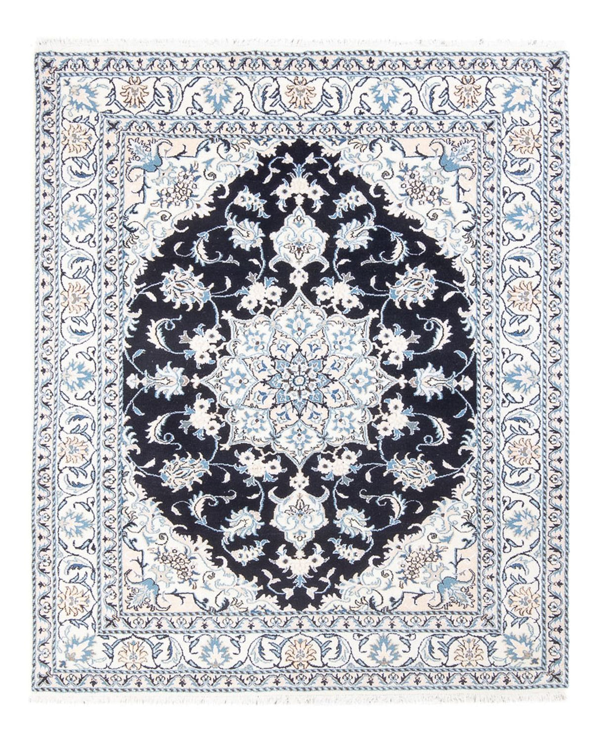 Tappeto Persero - Nain - Reale - 195 x 148 cm - blu scuro