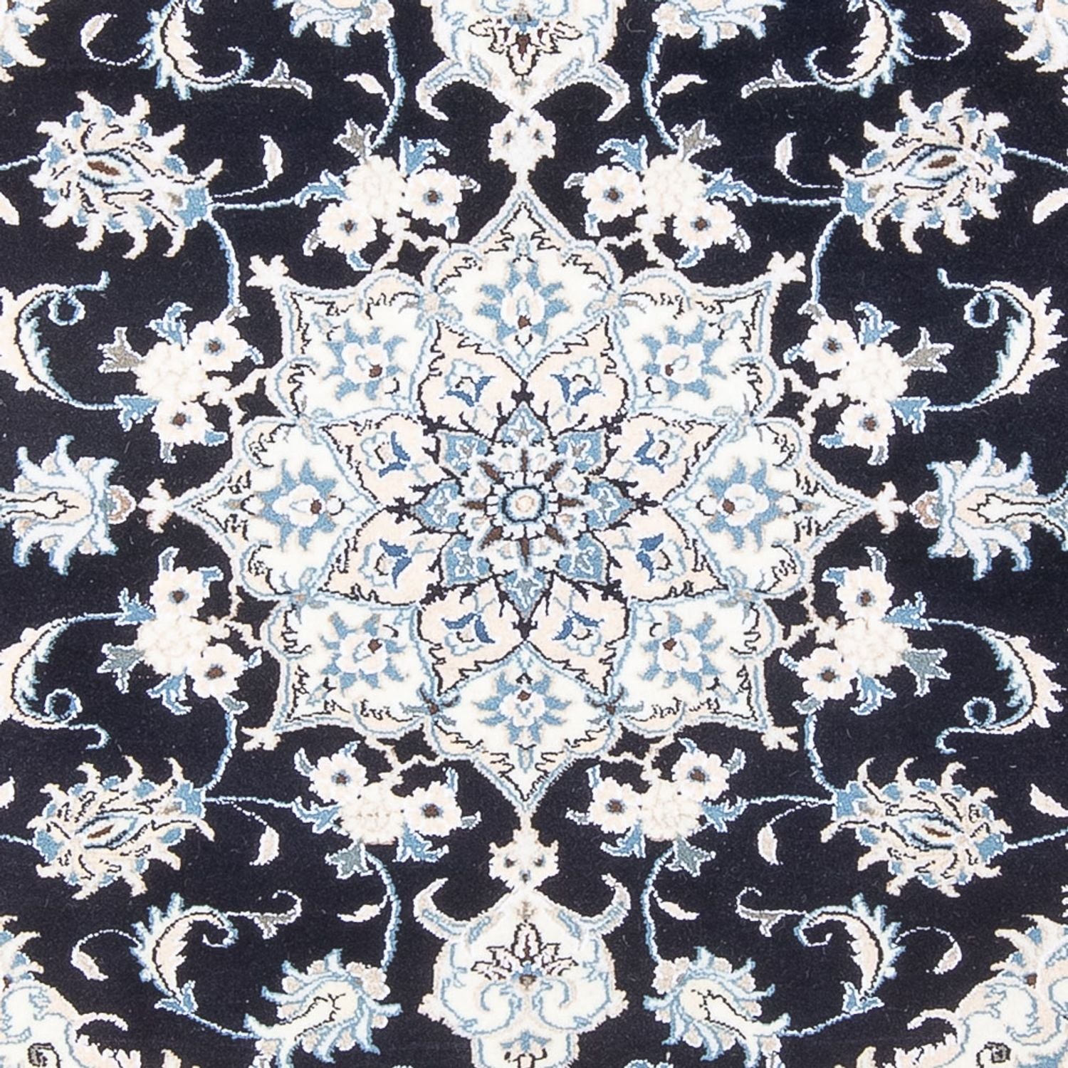 Tappeto Persero - Nain - Reale - 195 x 148 cm - blu scuro