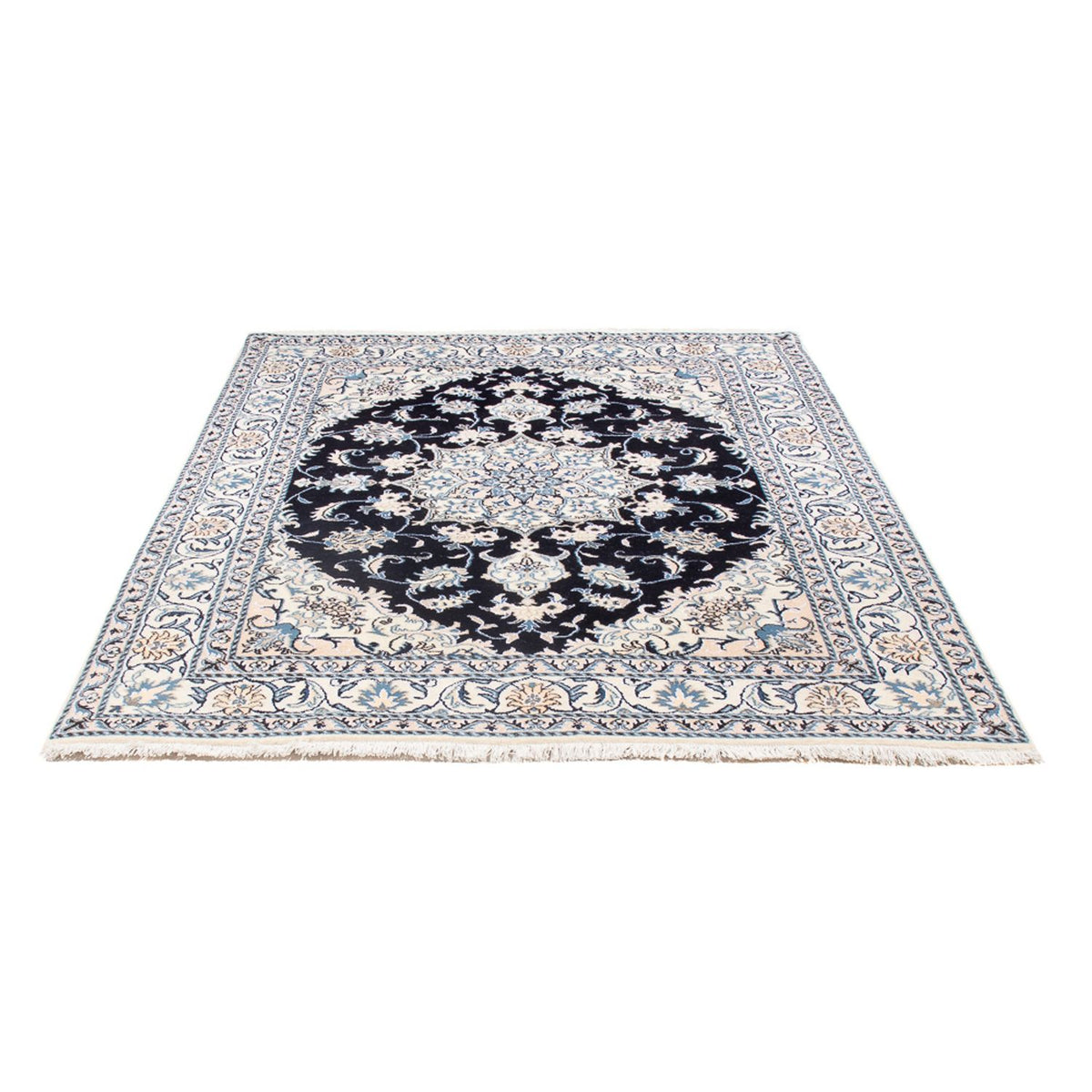 Tappeto Persero - Nain - Reale - 195 x 148 cm - blu scuro