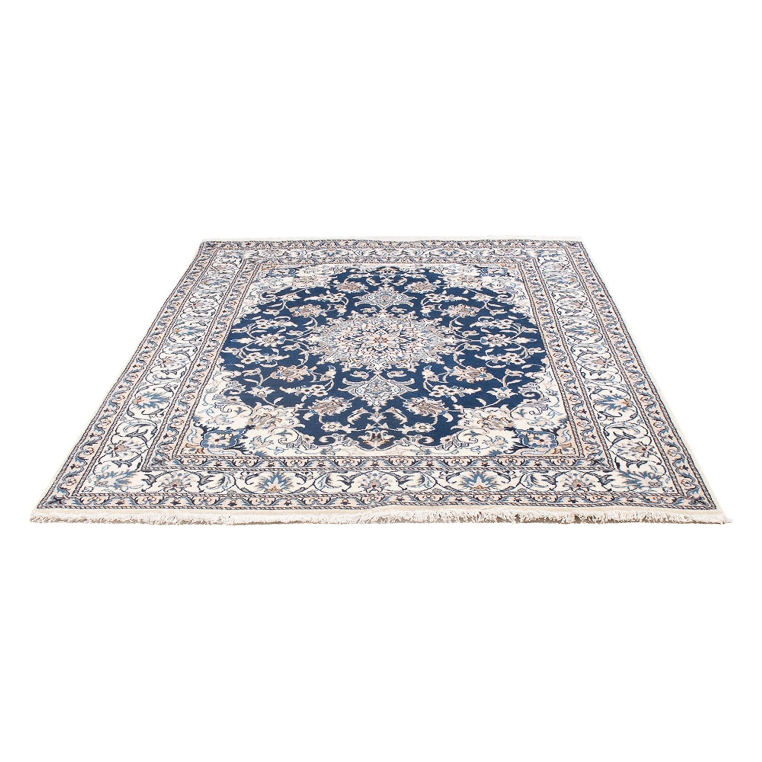 Tappeto Persero - Nain - Reale - 202 x 150 cm - blu