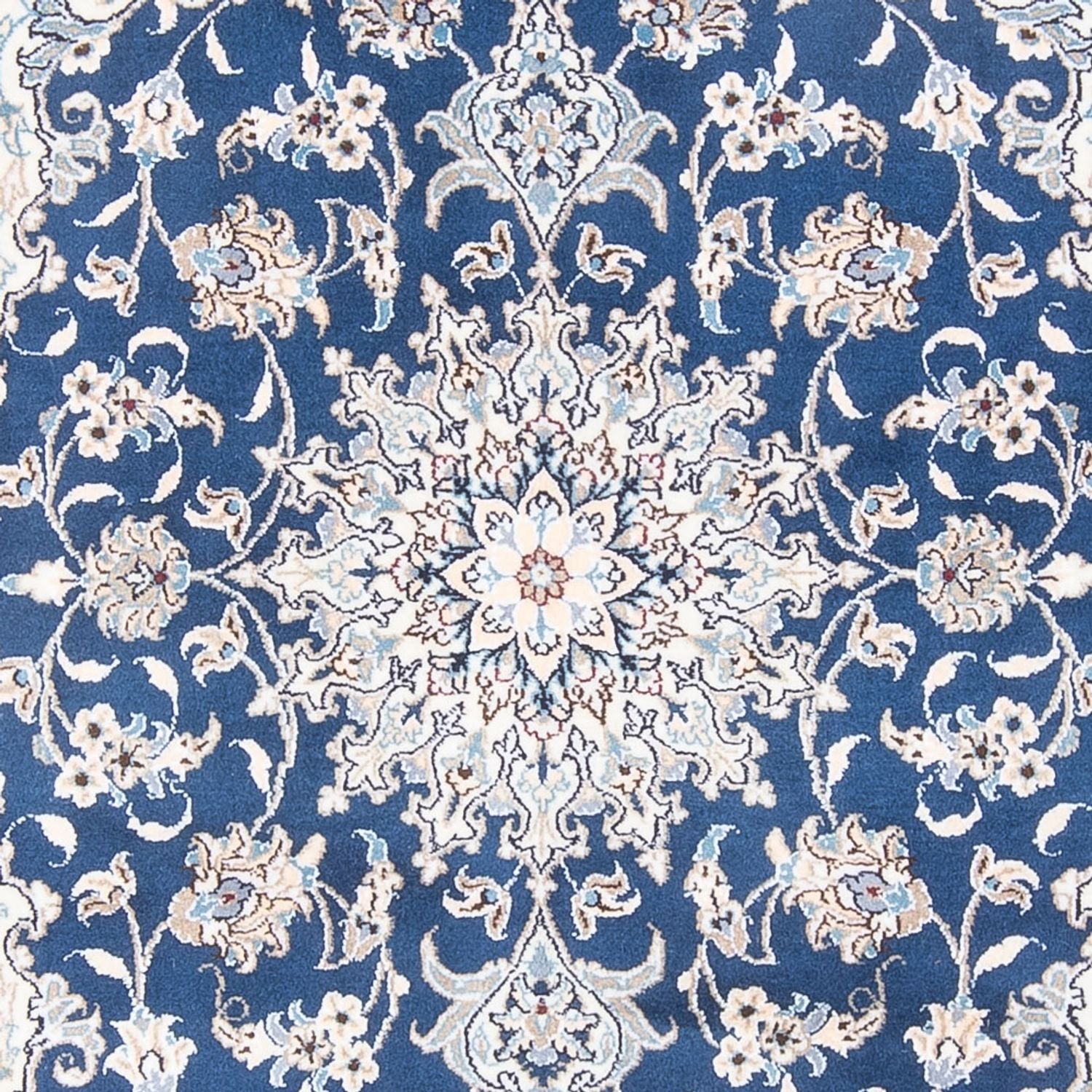 Tappeto Persero - Nain - Reale - 203 x 146 cm - blu