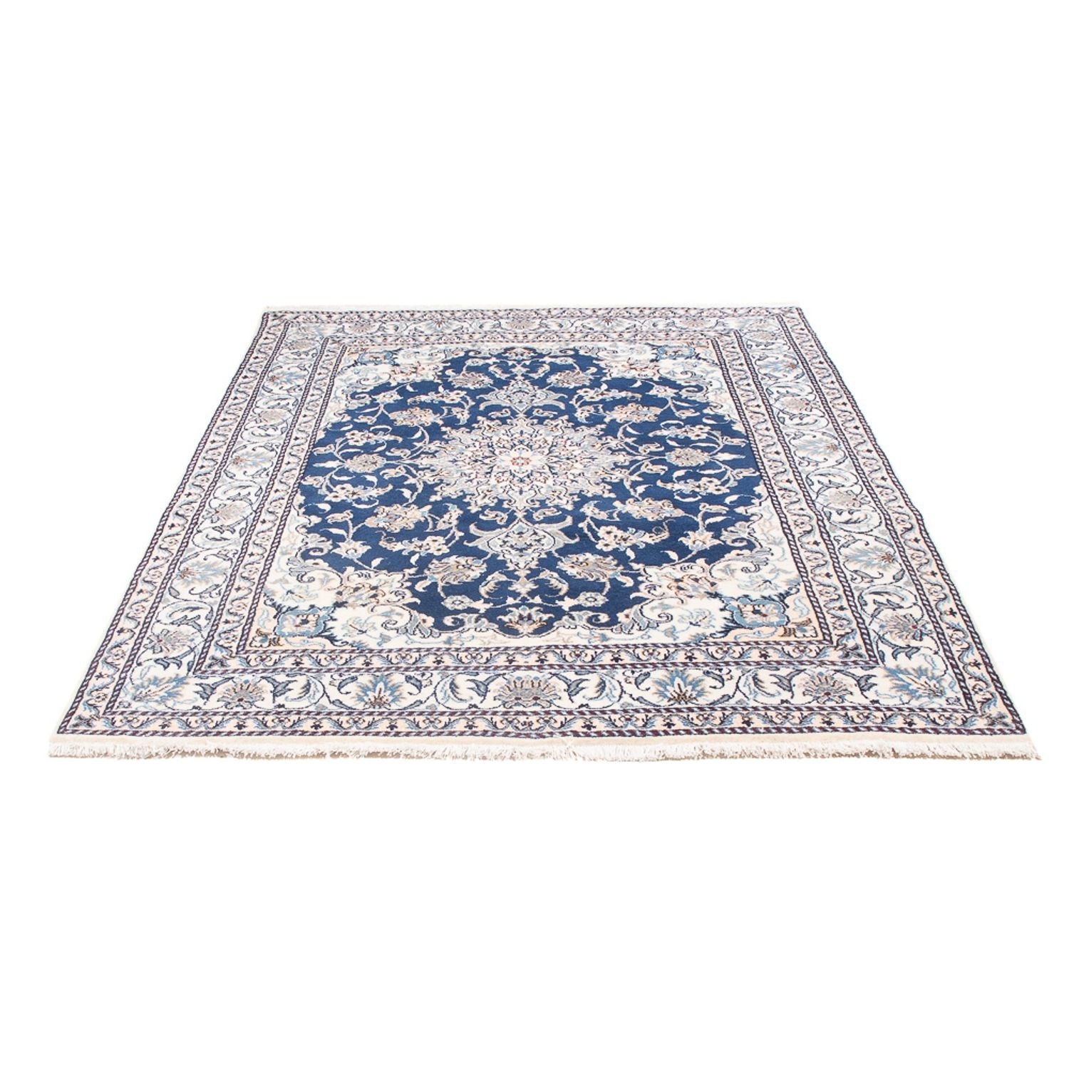 Tappeto Persero - Nain - Reale - 203 x 146 cm - blu