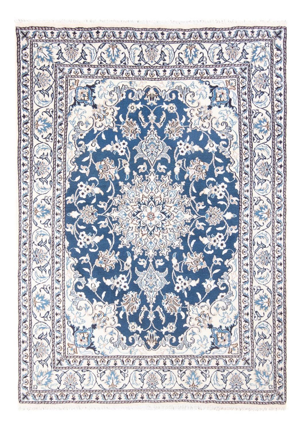 Tappeto Persero - Nain - Reale - 212 x 145 cm - blu