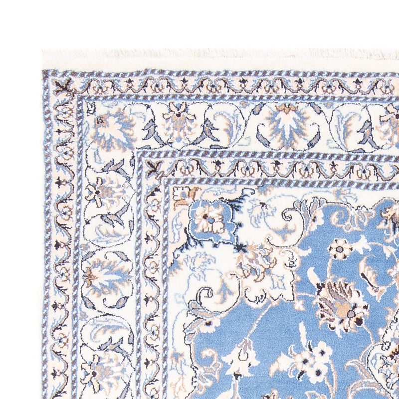 Tappeto Persero - Nain - Reale - 202 x 150 cm - blu chiaro
