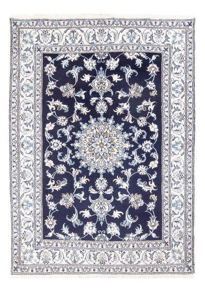 Nain - 9La Tappeto 146x209cm - Tappeto persiano - blu scuro