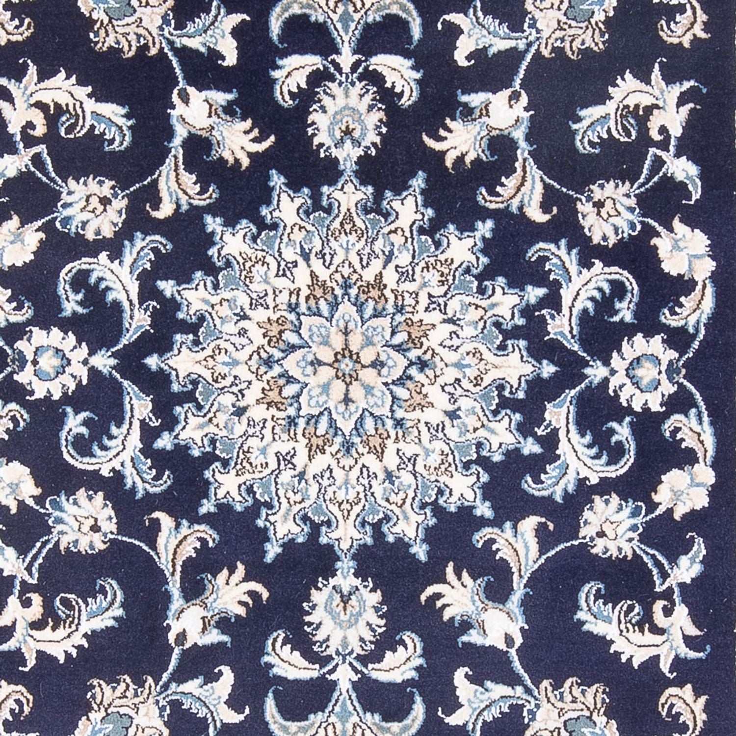 Tappeto Persero - Nain - Reale - 209 x 146 cm - blu scuro