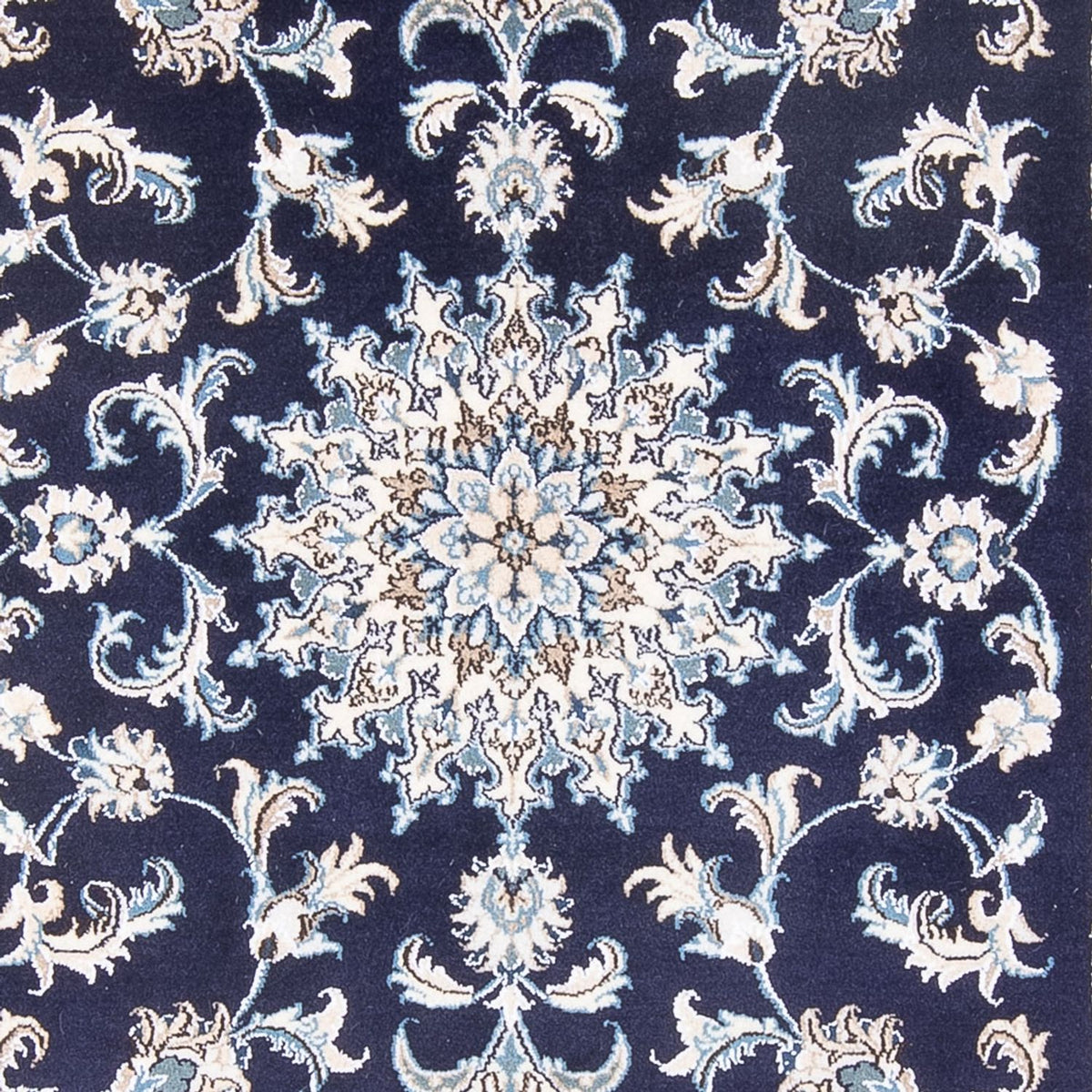 Tappeto Persero - Nain - Reale - 209 x 146 cm - blu scuro