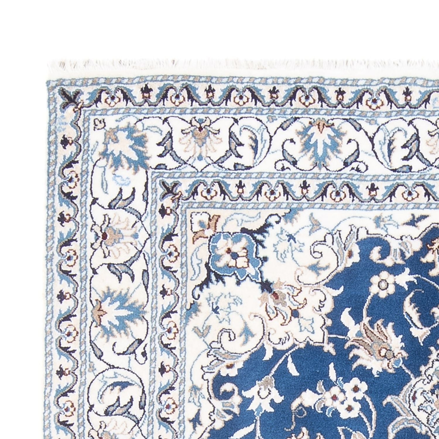 Tappeto Persero - Nain - Reale - 203 x 146 cm - blu