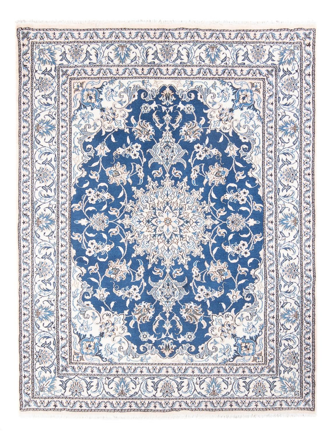 Tappeto Persero - Nain - Reale - 194 x 147 cm - blu