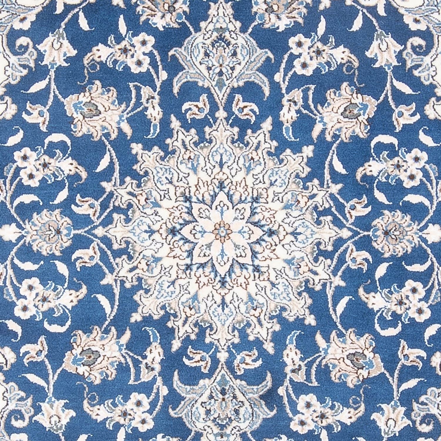 Tappeto Persero - Nain - Reale - 194 x 147 cm - blu