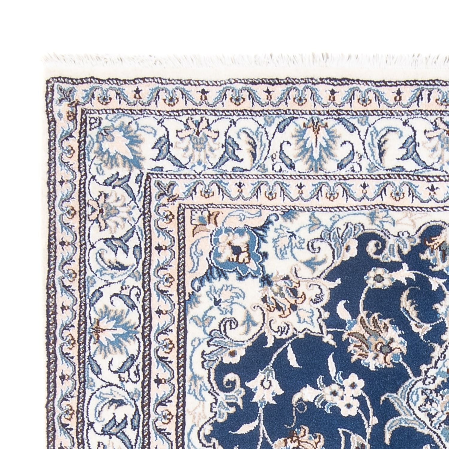 Tappeto Persero - Nain - Reale - 202 x 149 cm - blu