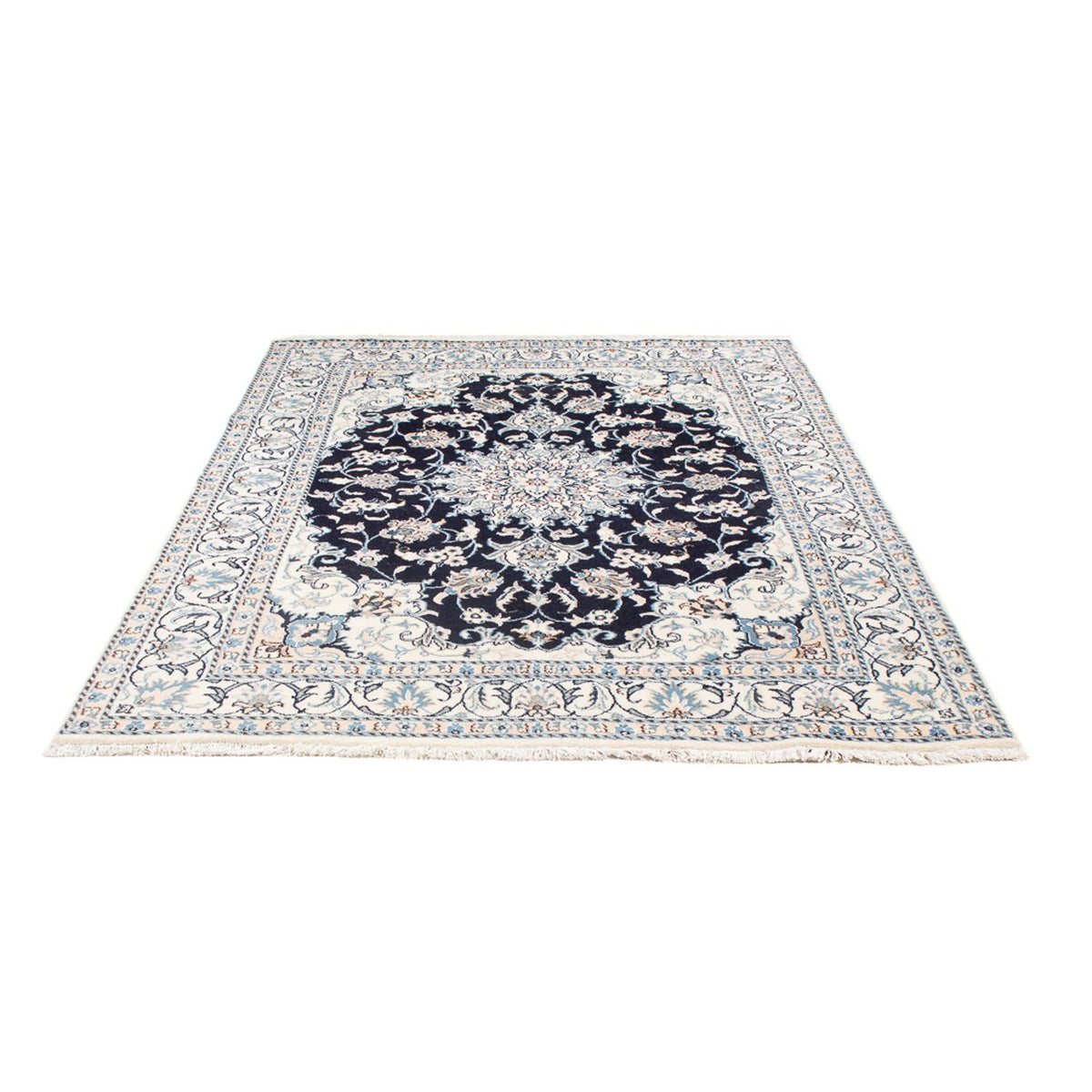 Tappeto Persero - Nain - Reale - 209 x 149 cm - blu scuro