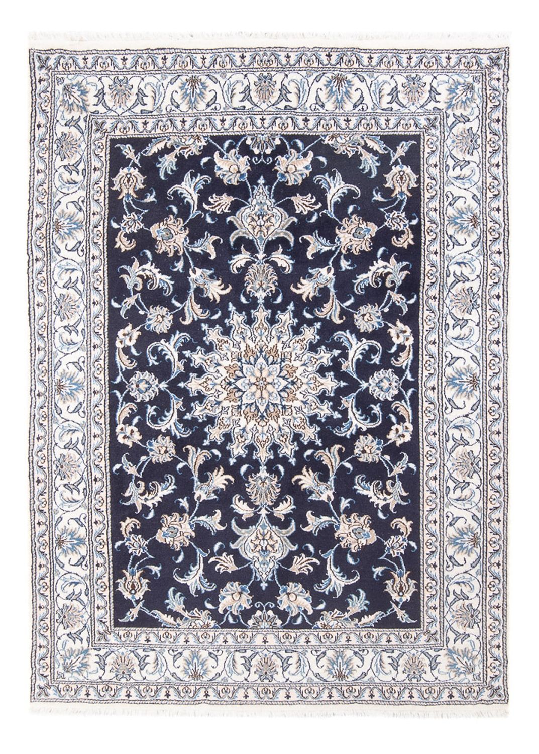 Tappeto Persero - Nain - Reale - 200 x 146 cm - blu scuro