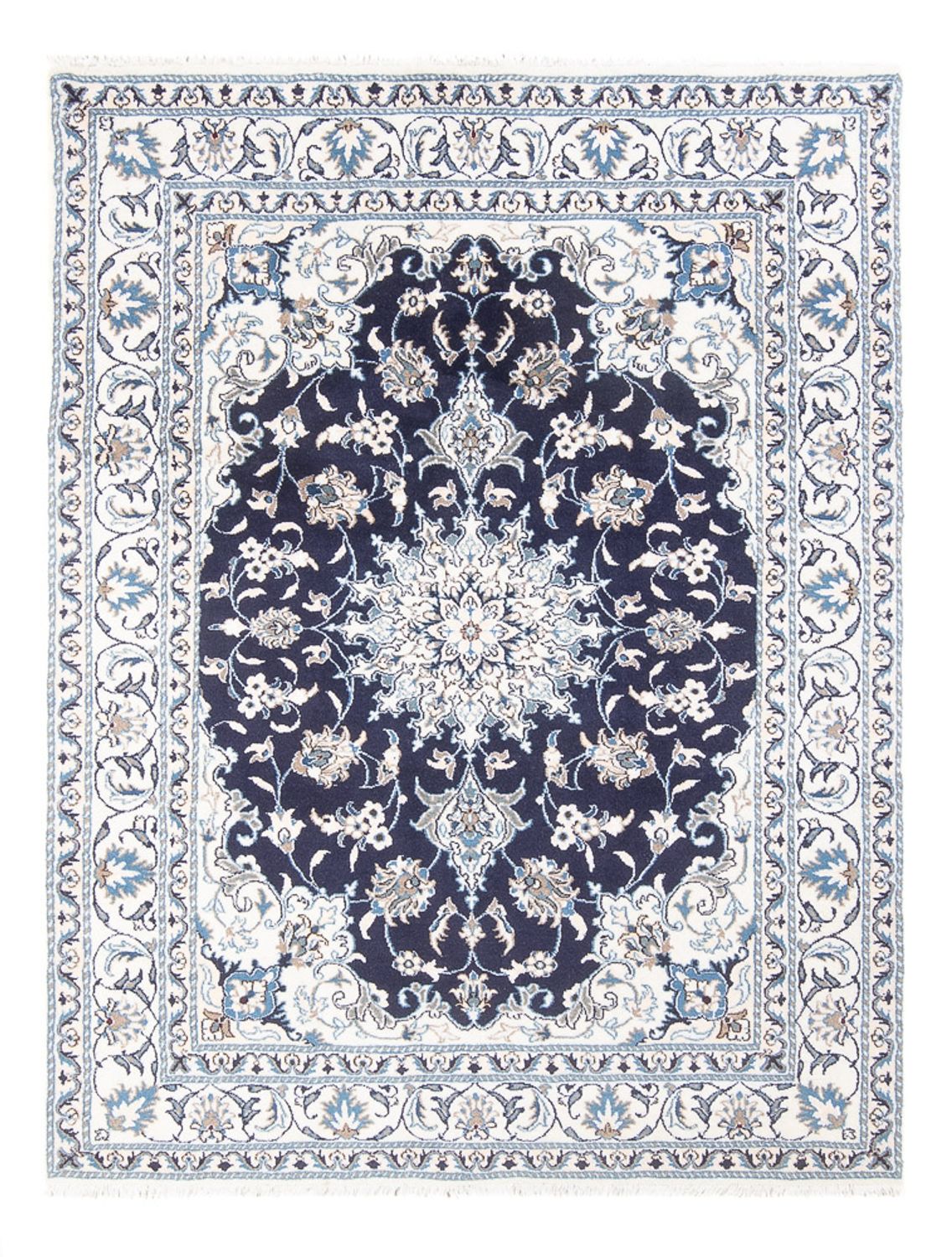 Tappeto Persero - Nain - Reale - 200 x 147 cm - blu scuro