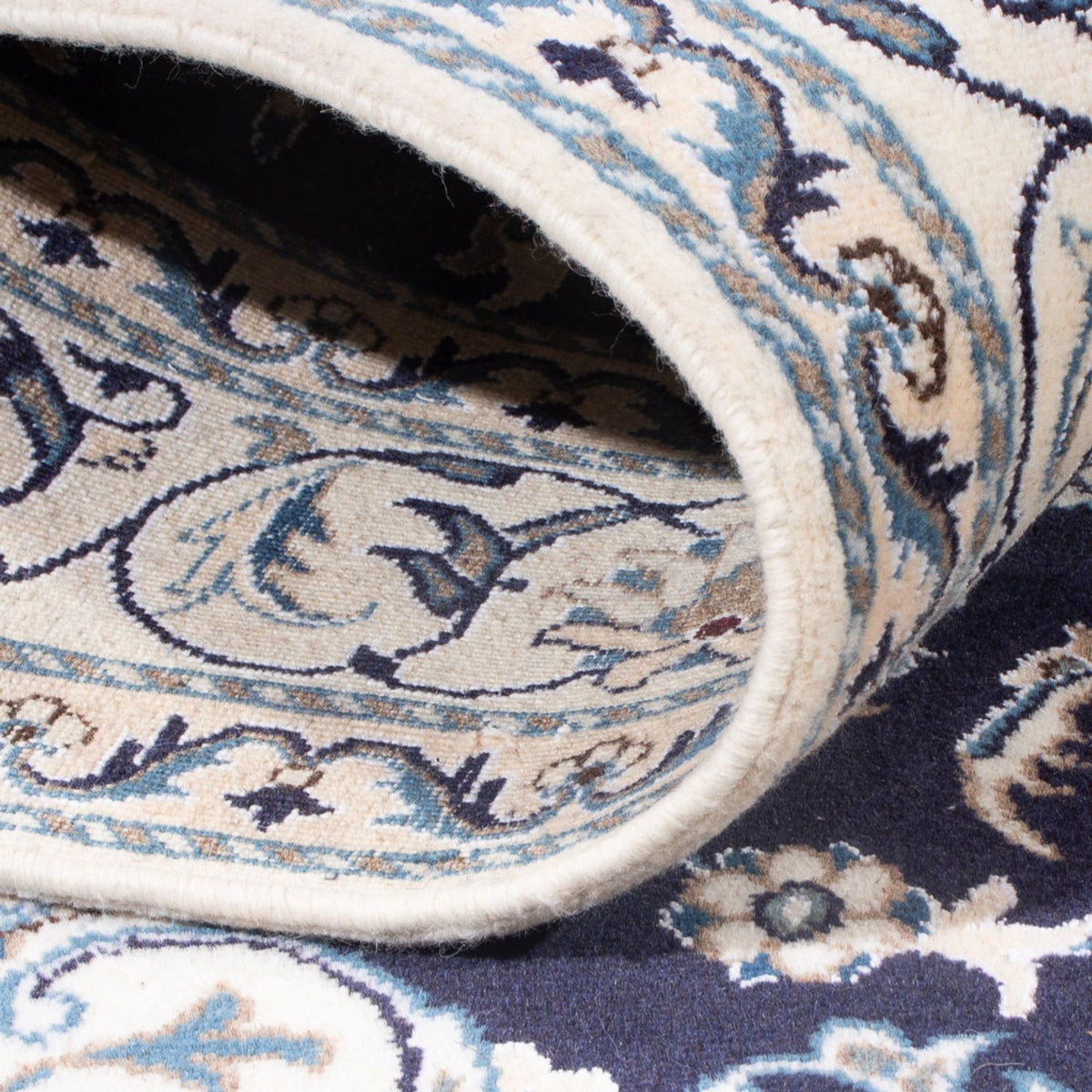 Tappeto Persero - Nain - Reale - 200 x 147 cm - blu scuro