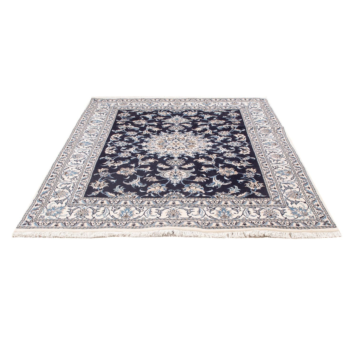 Tappeto Persero - Nain - Reale - 196 x 145 cm - blu scuro