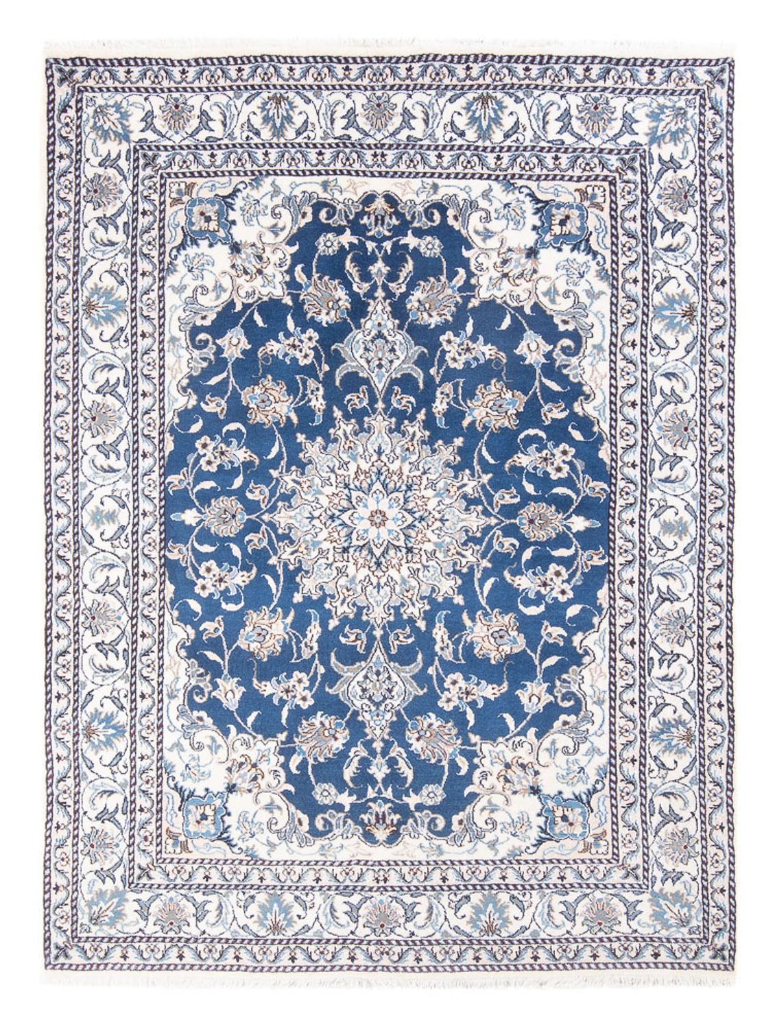 Tappeto Persero - Nain - Reale - 205 x 149 cm - blu scuro