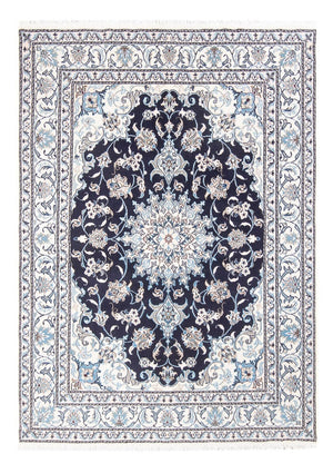 Tappeto Persero - Nain - Reale - 198 x 150 cm - blu scuro