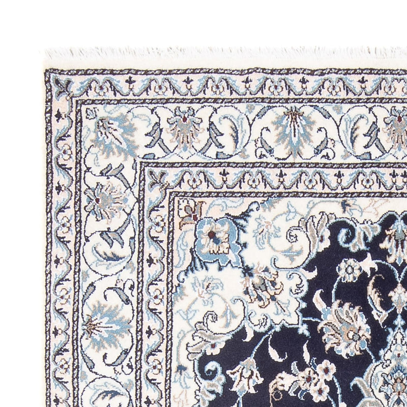 Tappeto Persero - Nain - Reale - 198 x 150 cm - blu scuro
