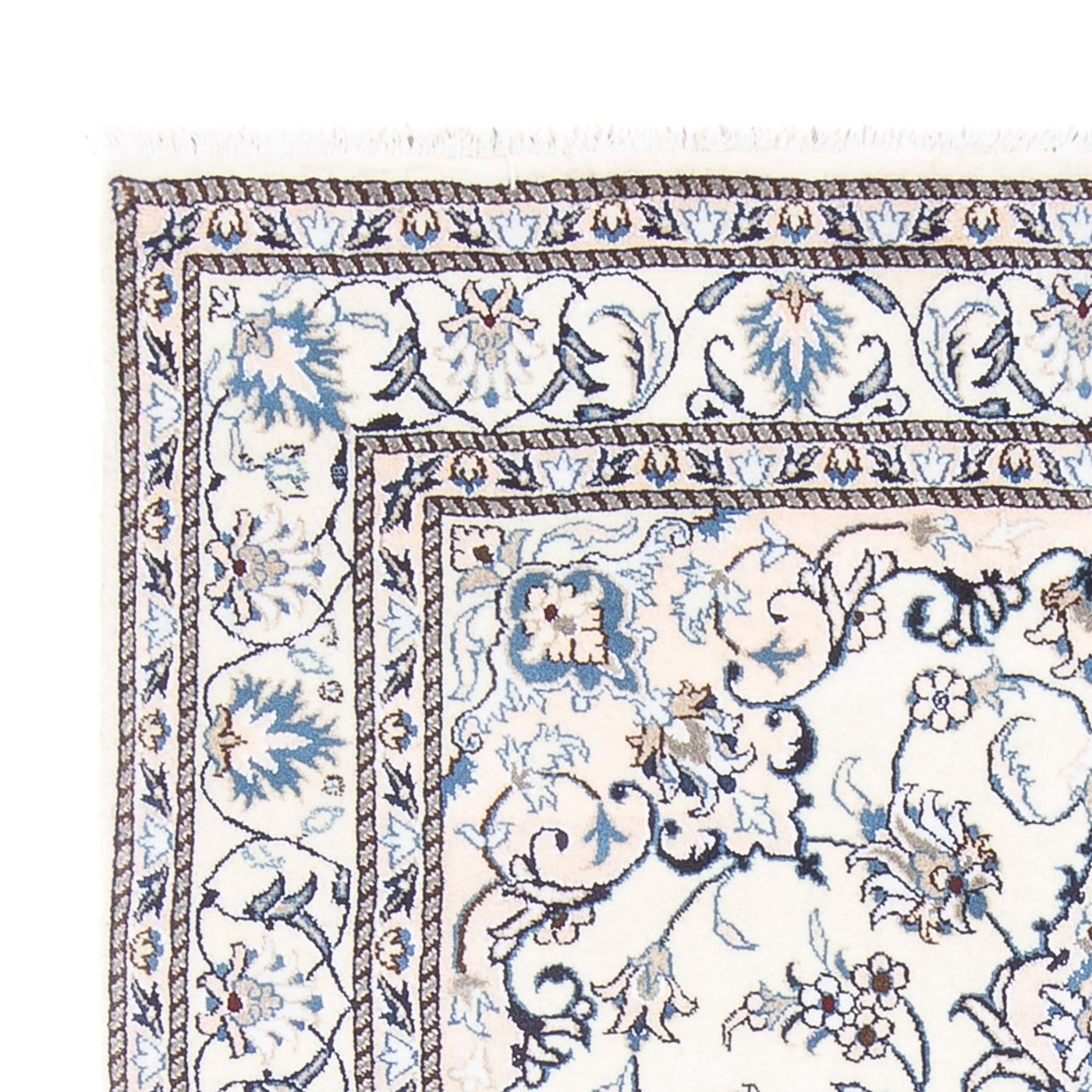 Tappeto Persero - Nain - Reale - 197 x 147 cm - crema