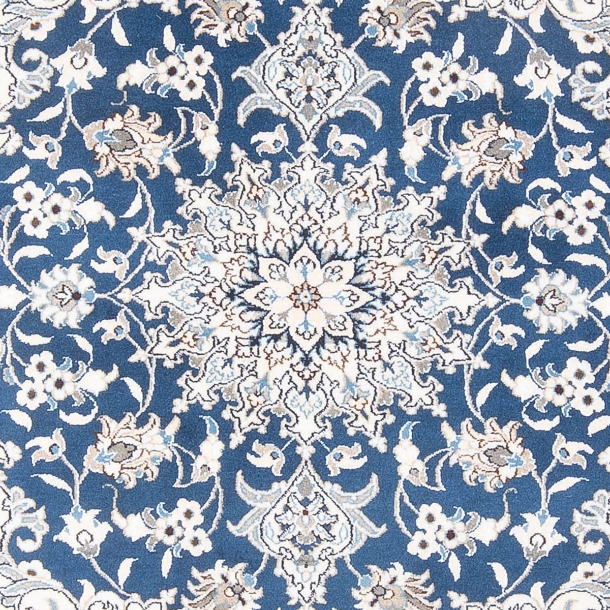 Tappeto Persero - Nain - Reale - 196 x 147 cm - blu