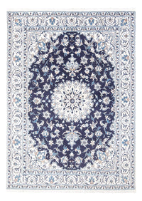 Tappeto Persero - Nain - 234 x 168 cm - blu scuro