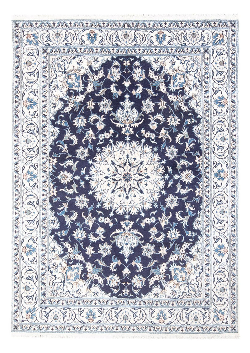 Tappeto Persero - Nain - 234 x 168 cm - blu scuro