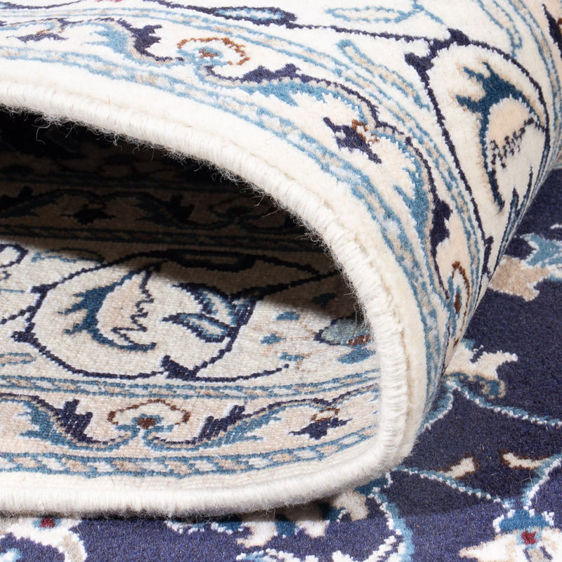 Tappeto Persero - Nain - 234 x 168 cm - blu scuro