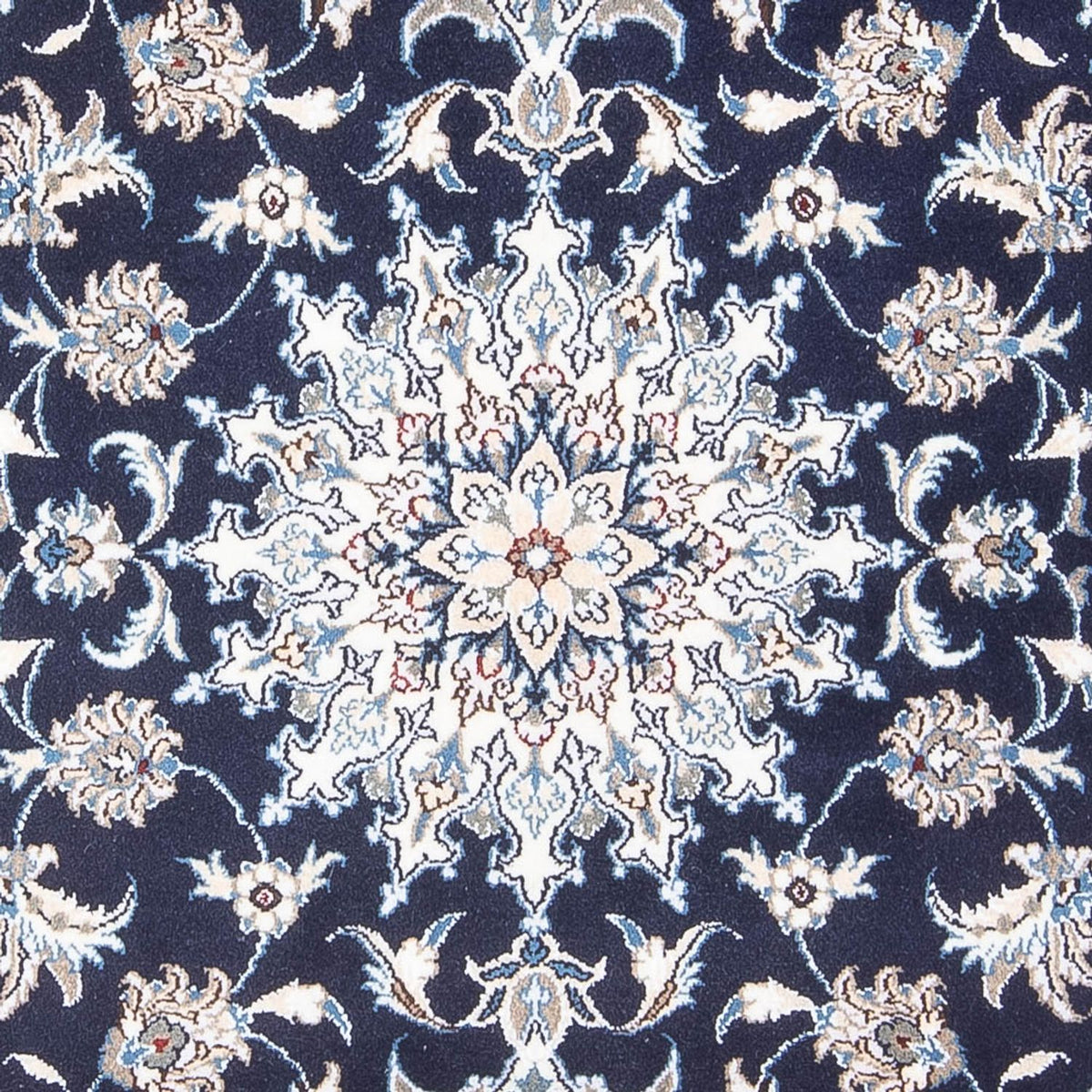 Tappeto Persero - Nain - 200 x 120 cm - blu scuro