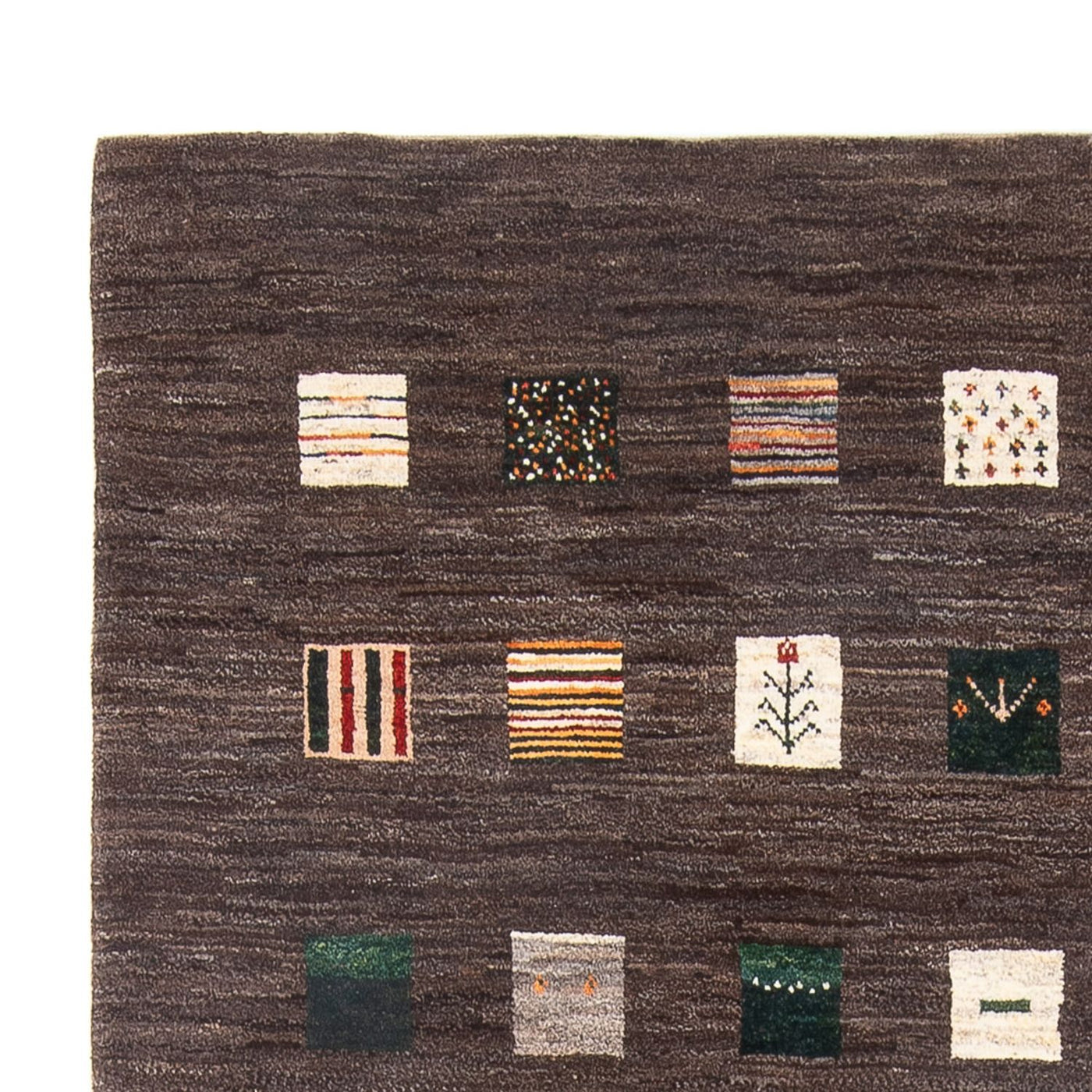 Gabbeh Persiano Tappeto 252x175cm - Perserteppich Wollteppich