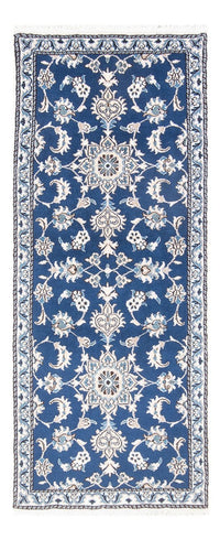 Tappeto corsia Tappeto Persero - Nain - 196 x 77 cm - blu