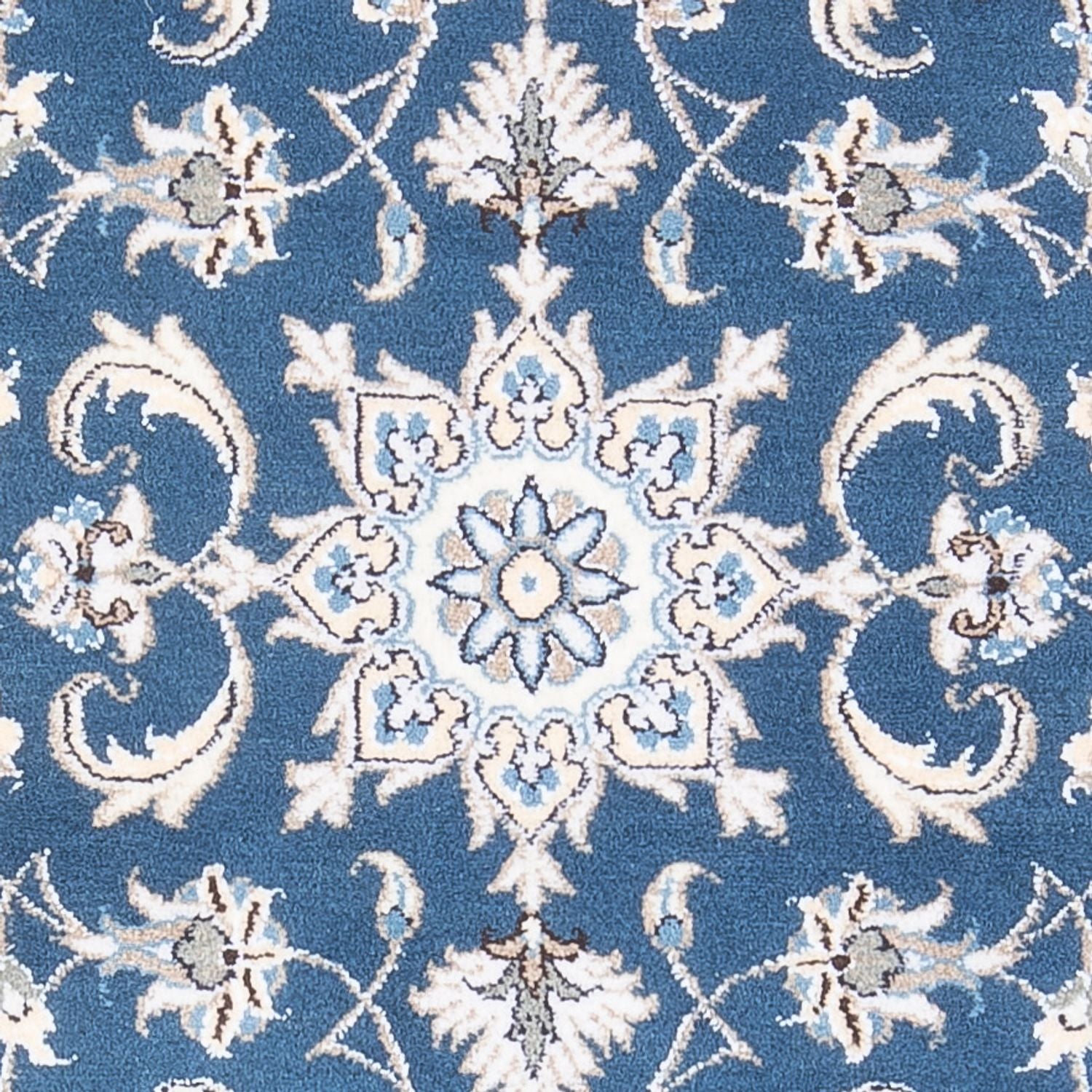 Tappeto Persero - Nain - 148 x 69 cm - blu
