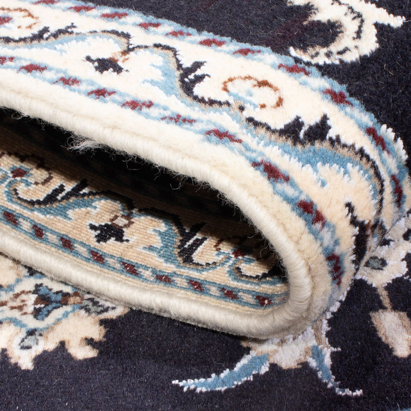 Tappeto Persero - Nain - 137 x 89 cm - blu scuro