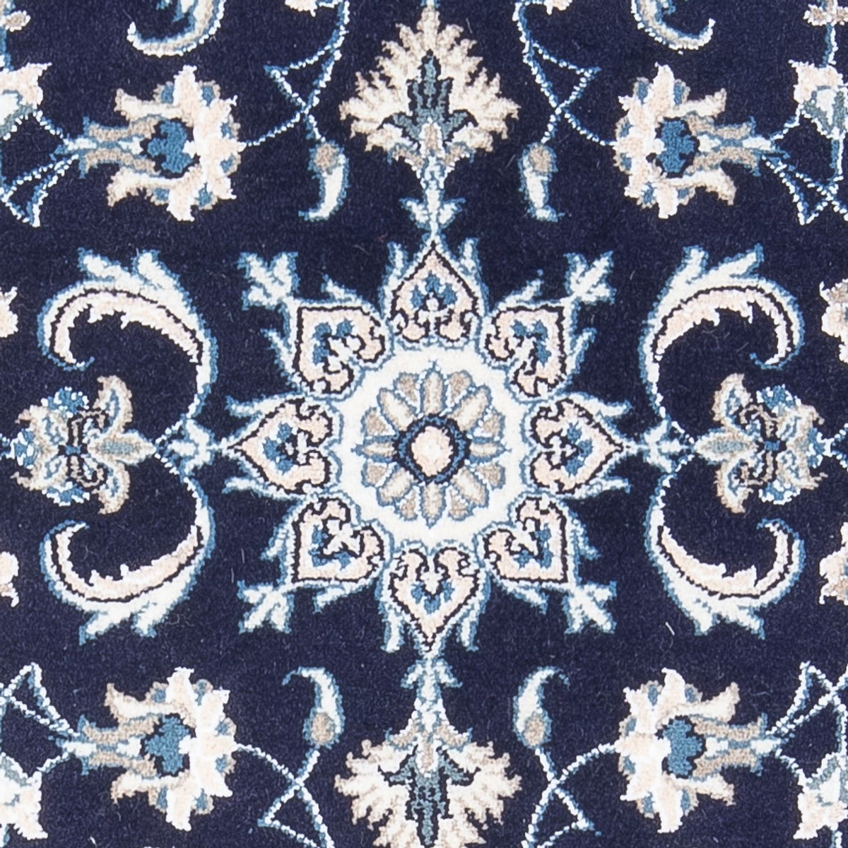 Tappeto Persero - Nain - 141 x 70 cm - blu scuro