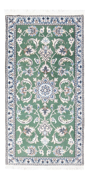 Tappeto Persero - Nain - 138 x 70 cm - verde