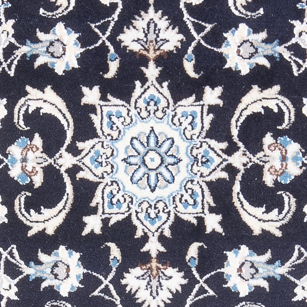 Tappeto Persero - Nain - 134 x 70 cm - blu scuro