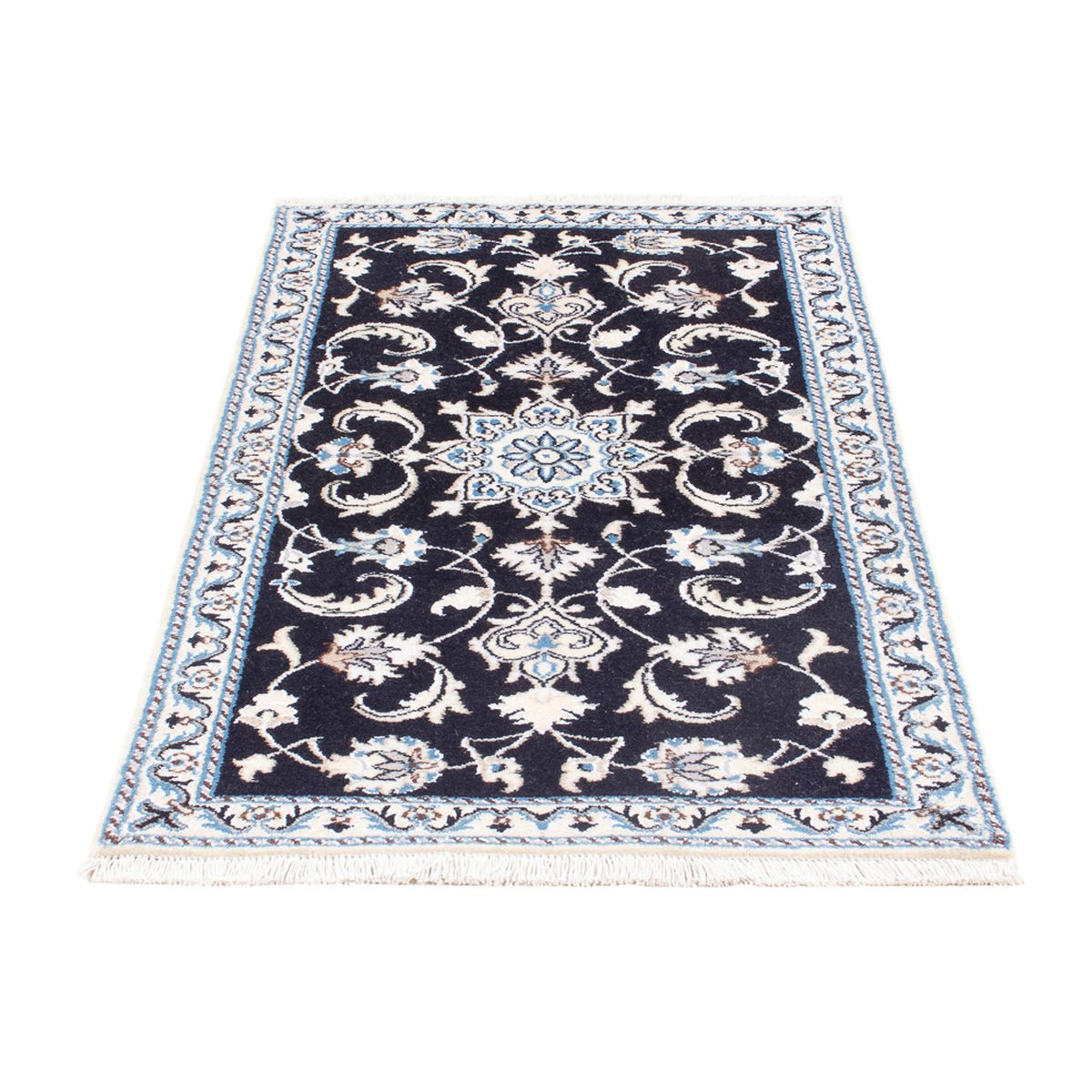 Tappeto Persero - Nain - 134 x 70 cm - blu scuro