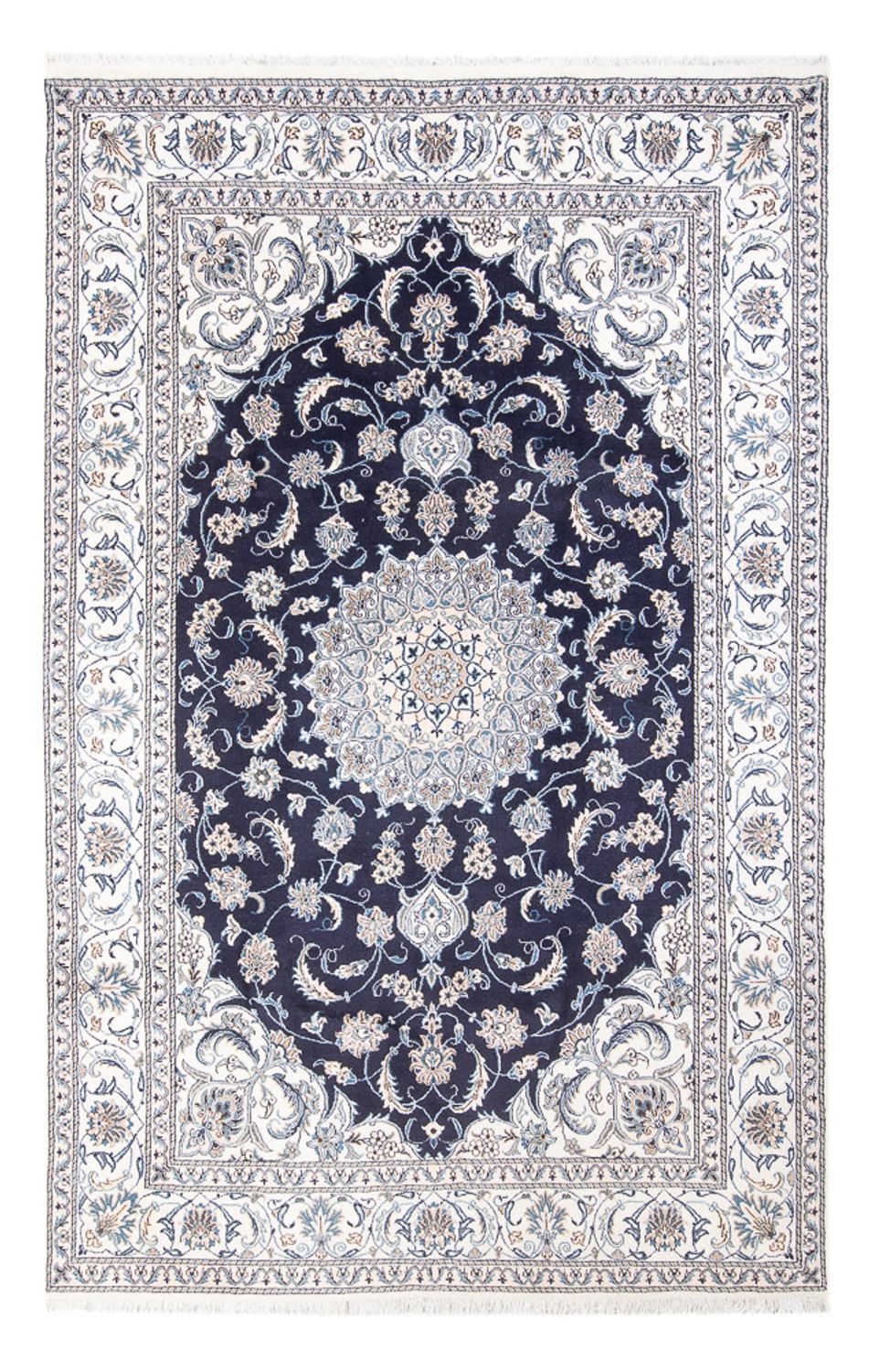 Tappeto Persero - Nain - 301 x 197 cm - blu scuro