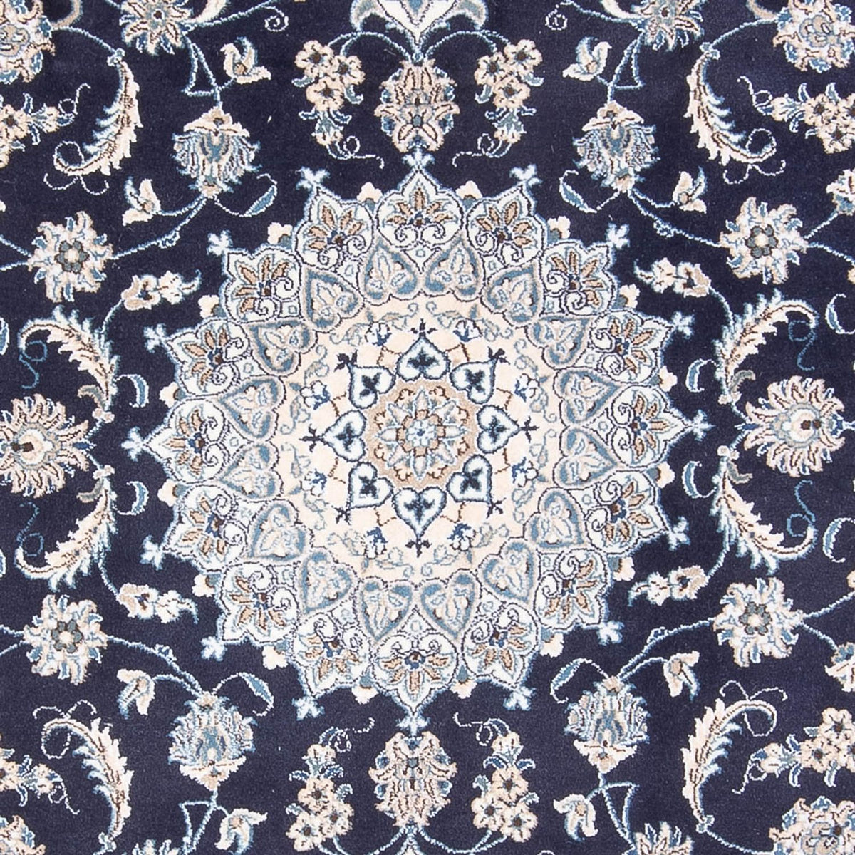 Tappeto Persero - Nain - 301 x 197 cm - blu scuro