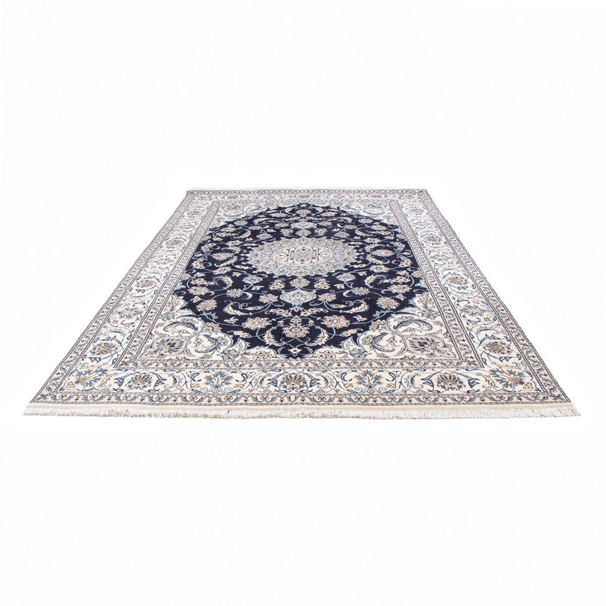 Tappeto Persero - Nain - 301 x 197 cm - blu scuro